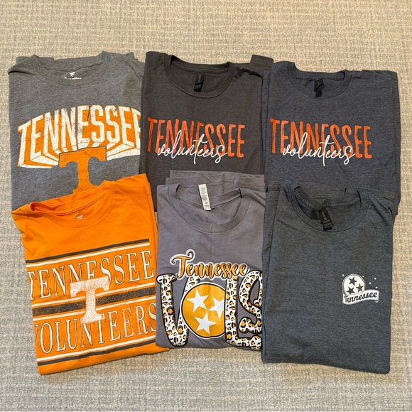 Assortment of Unisex & Women’s Tennessee Vols T-Shirts L/XL - Picture 1 of 8